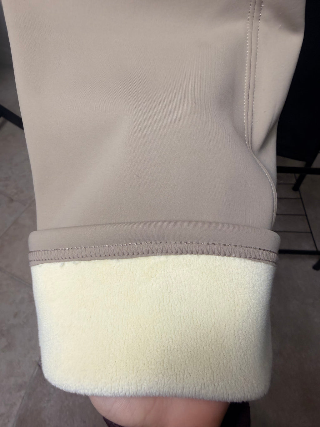 Leggins termici a zampa