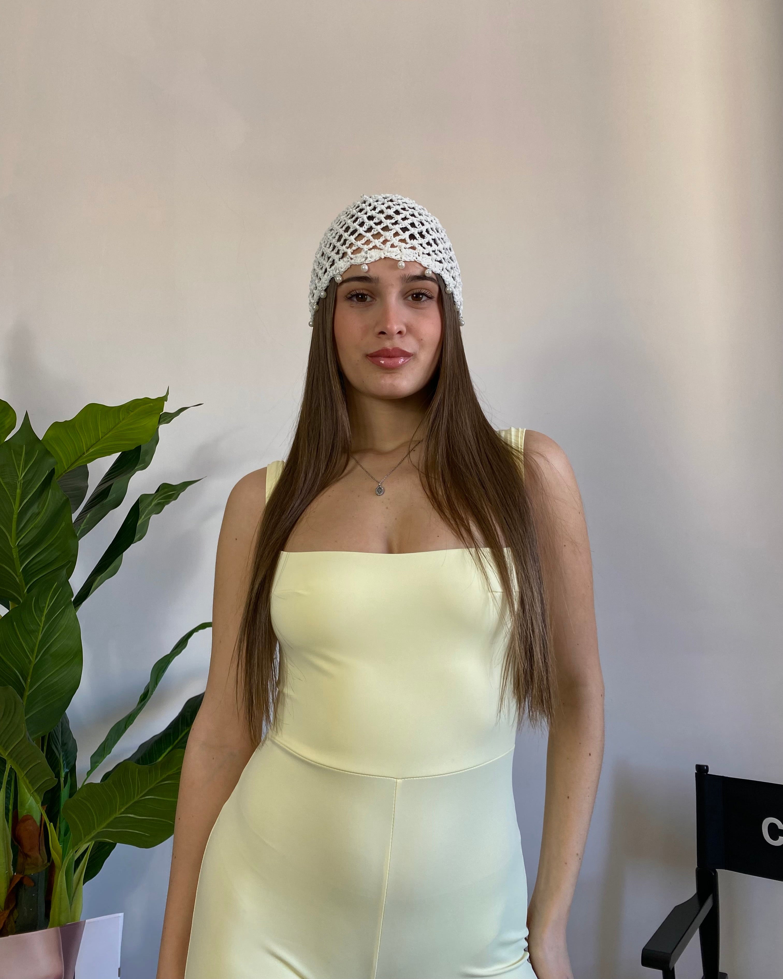 Cuffia crochet
