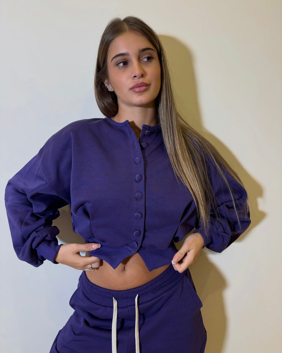 Felpa Bottoni