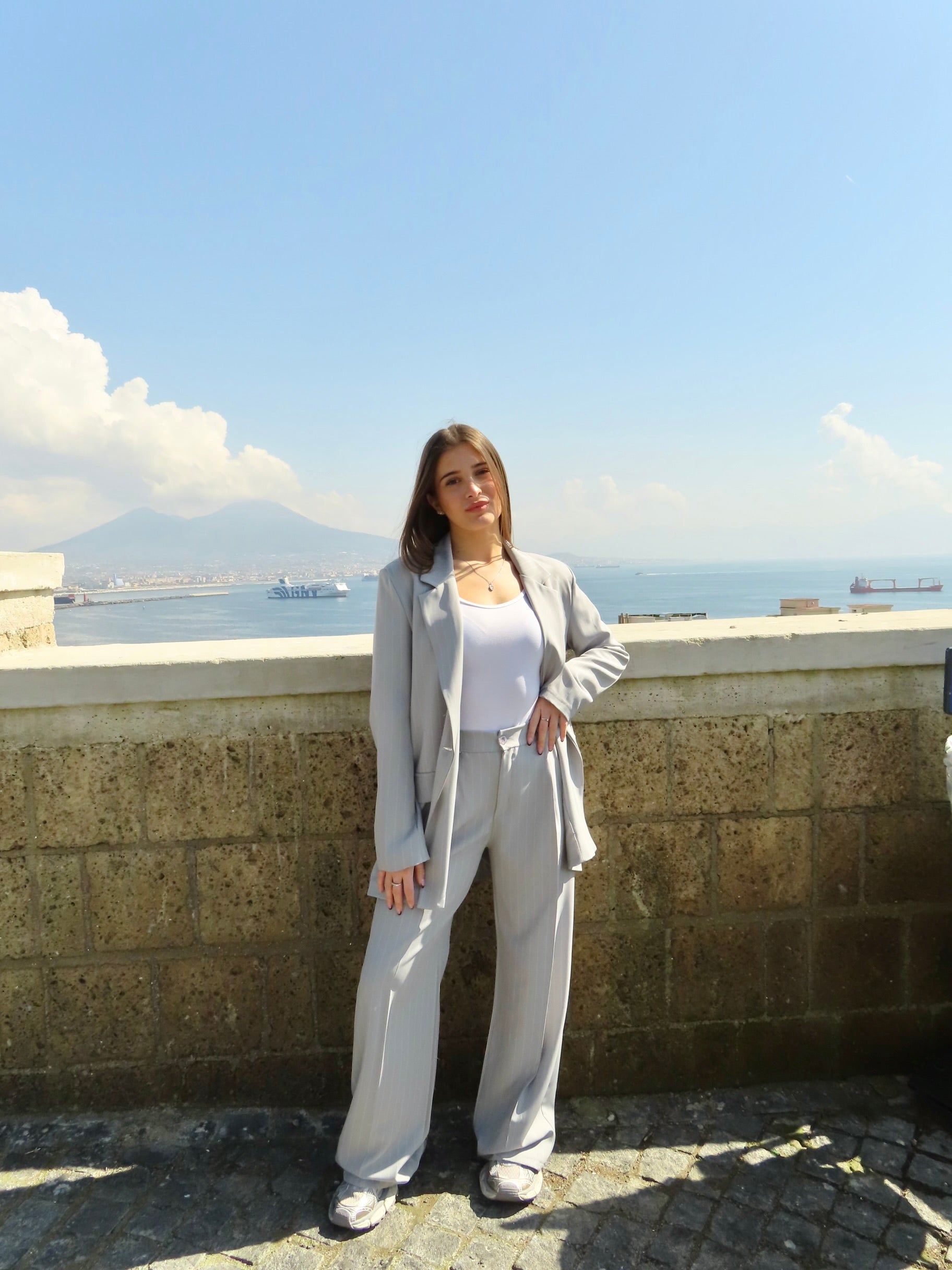 Tailleur gessato