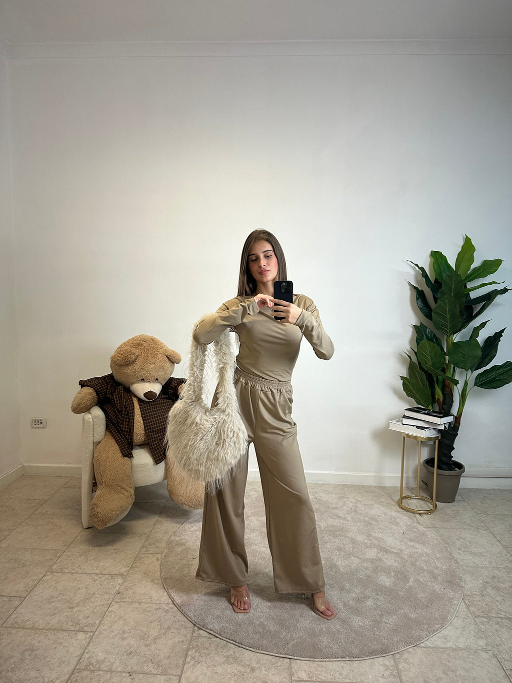 Coordset Lycra scollo a barca