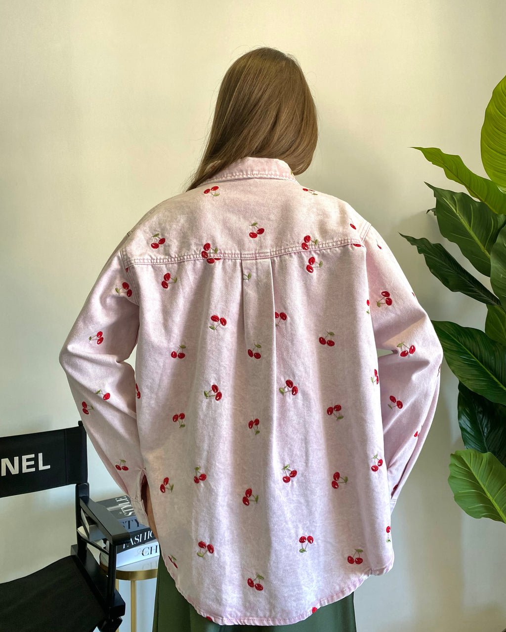 Camicia cherry pink