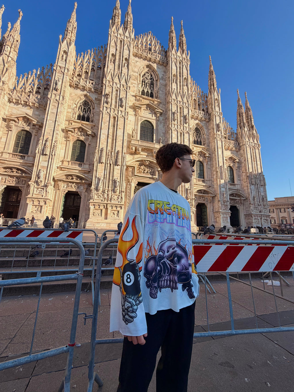 Longsleeve “8 nero”