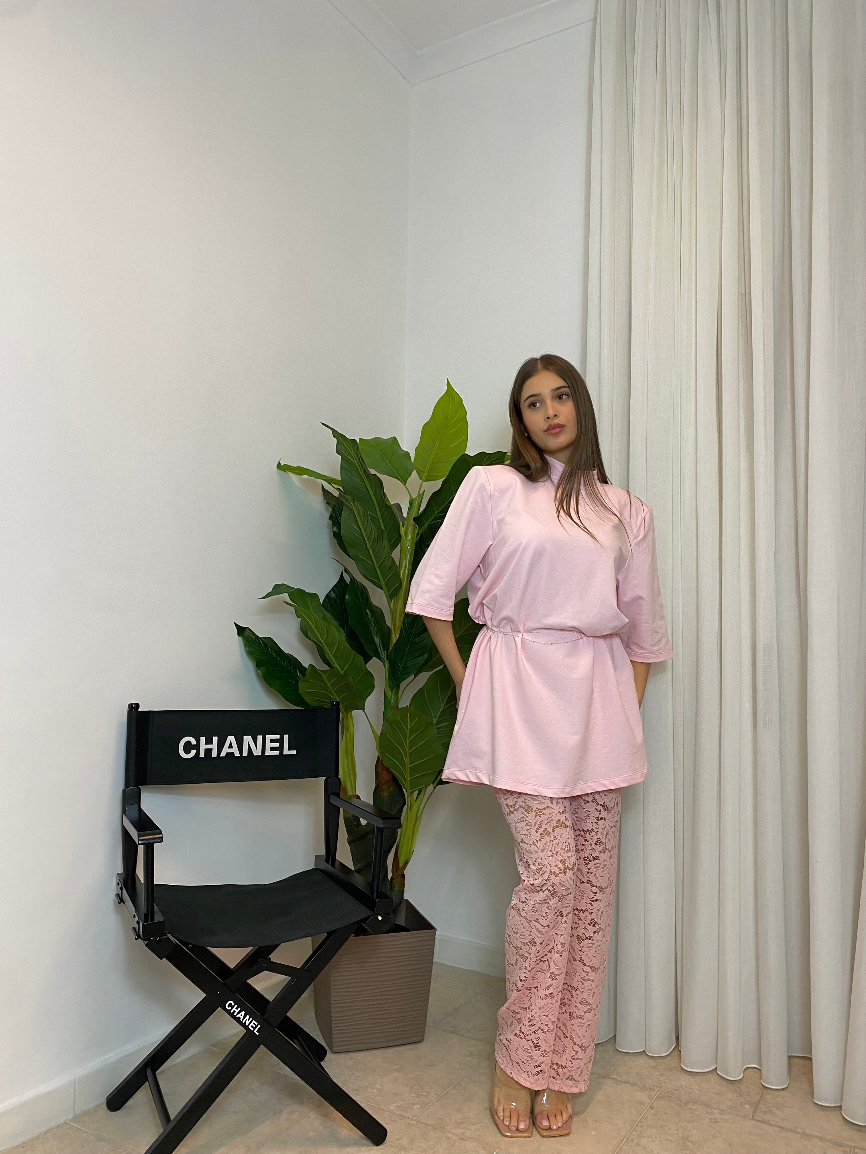 Pantaloni in pizzo
