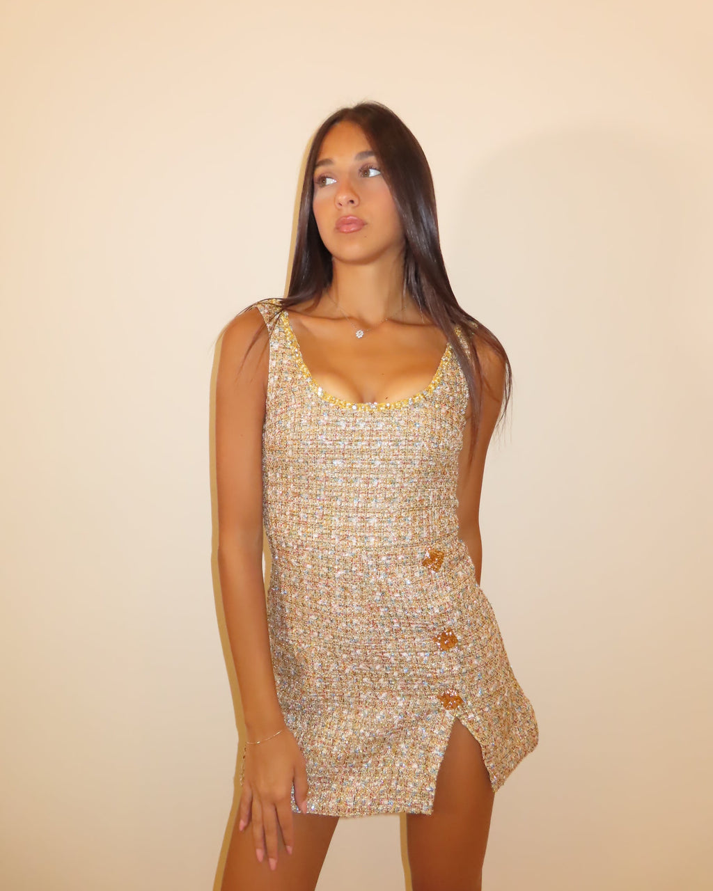 Mini dress sunset