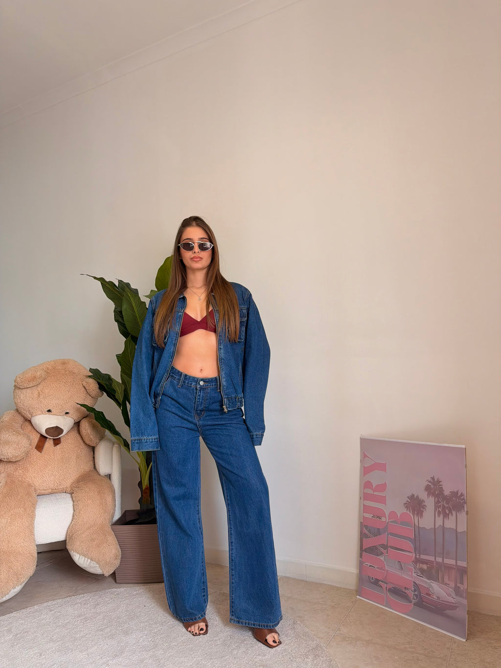 Coordset denim vintage