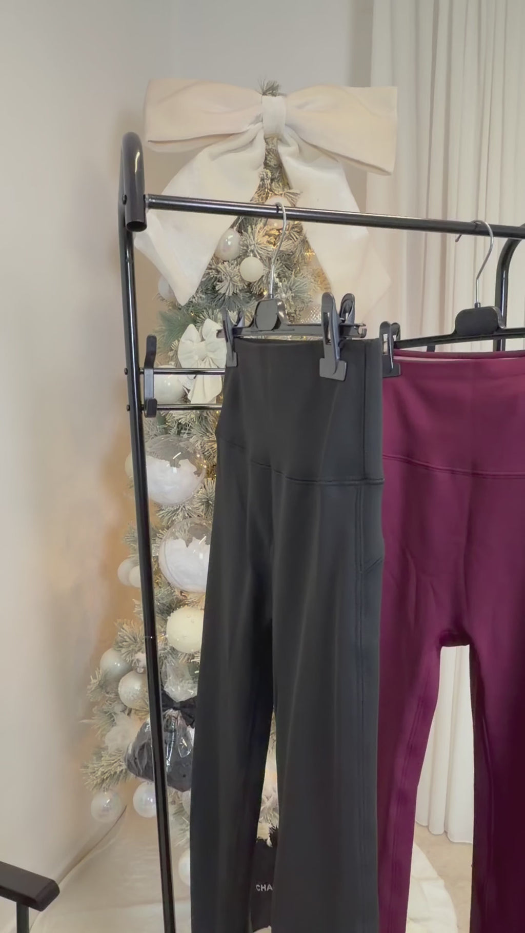 Leggins a zampa felpato